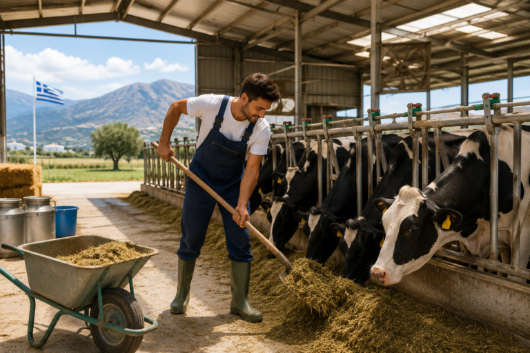 Dairy Farm Helper Jobs In Greece – Everything You Need to Know
