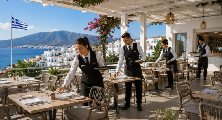 Hotel Waiter/Waitress Jobs in Greece – Everything You Need to Know
