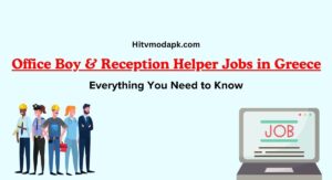 Office Boy & Reception Helper